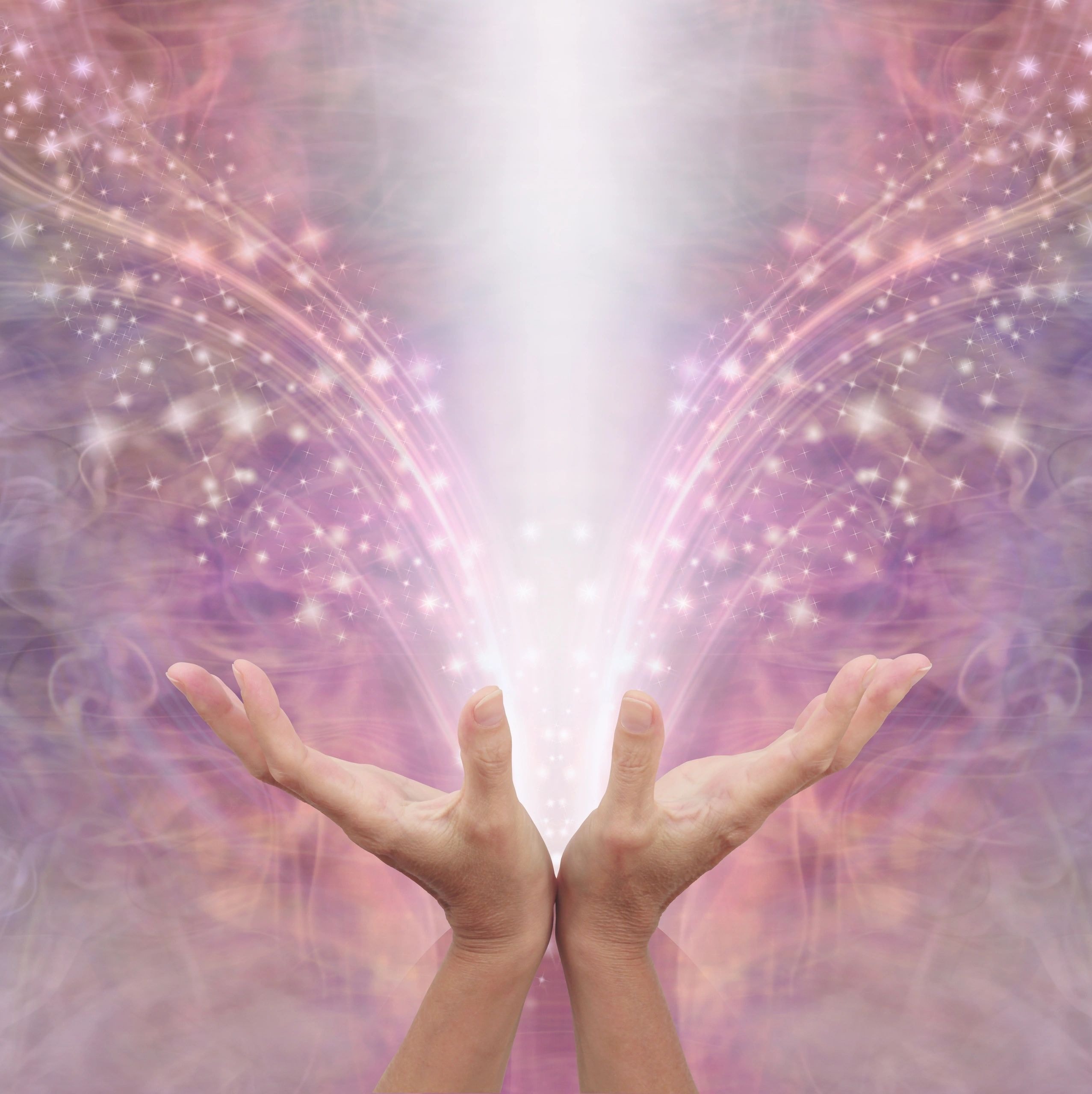 Spiritual energy healing light